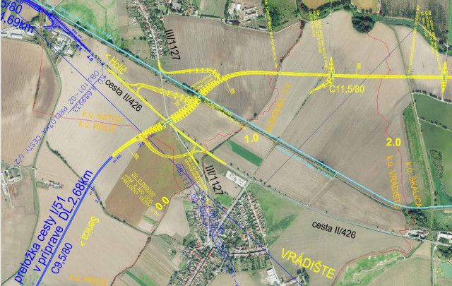 ŠTÚDIA  REALIZOVATEĽNOSTI:  CESTA  II/426 V ÚSEKU OD KRIŽOVATKY CIEST II/426 A III/1127 SMER SKALICA